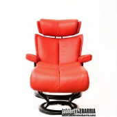 sillon stressless rojo 01