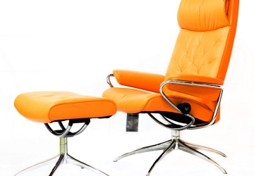 sillon stressless naranja 02