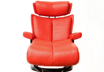 sillon stressless rojo 01
